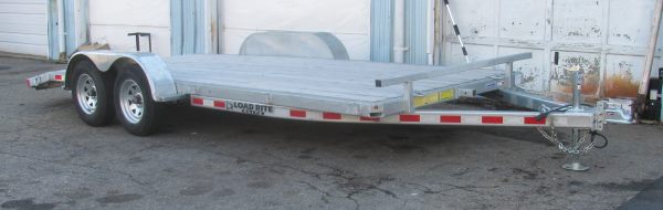 17 LR CH 18700 7 x 18 Car Hauler Galvinized